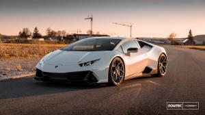 Lamborghini Huracan EVO by Novitec Rosso on Vossen Wheels (NL4) 2020 года 